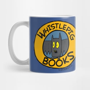 Whistlepig Books Bat Large logo Mug